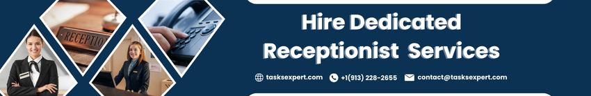 Hire Dedicated Receptionist Poster