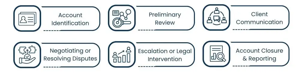 Account Resolution Services Empowering the Most Impacted Industries - The Resolution of the Account: A Step-by-Step Explanation