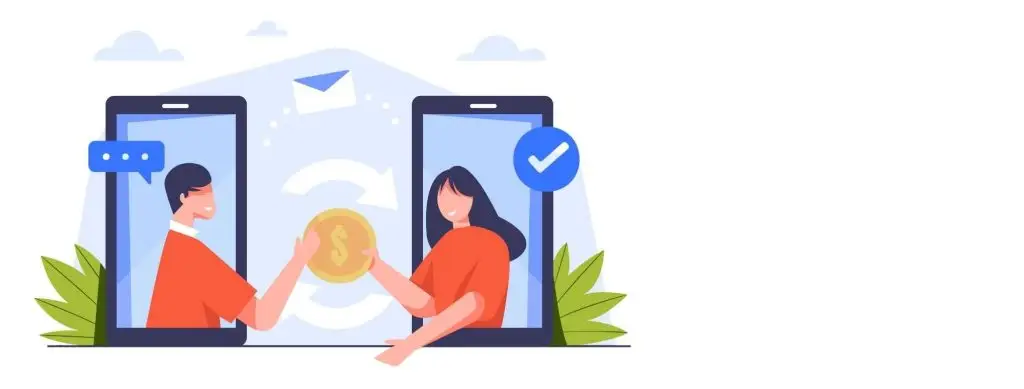 Combine payment and communication using an online portal