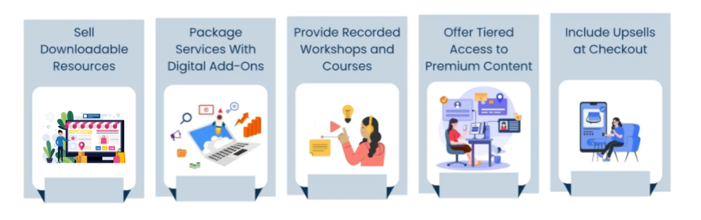 How to monetize your expertise with digital products for Shopify by a Service Business