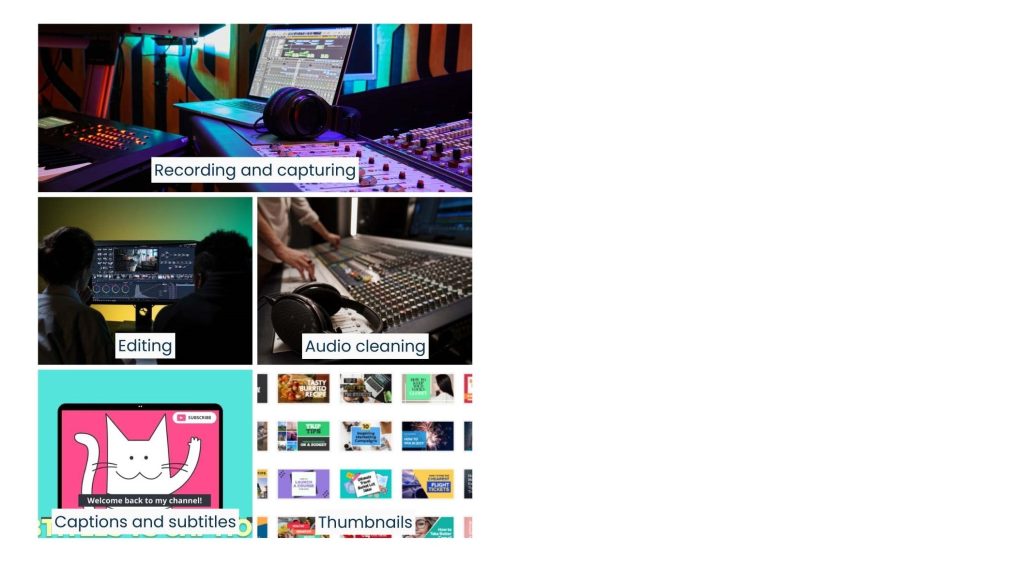 Zero-cost solutions for video and audio