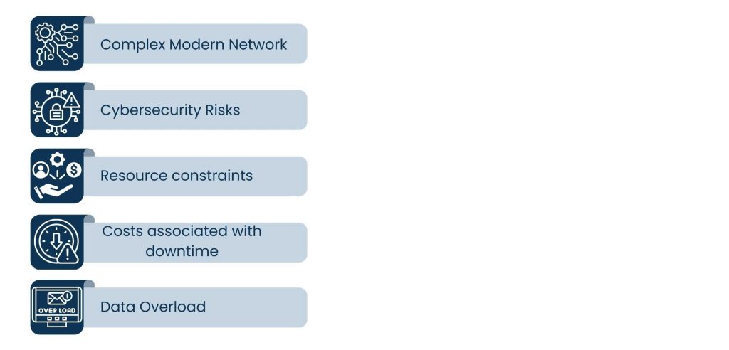 Network Management Services: Building Reliable and Secure IT Systems - Challenges in Internal Management of Networks