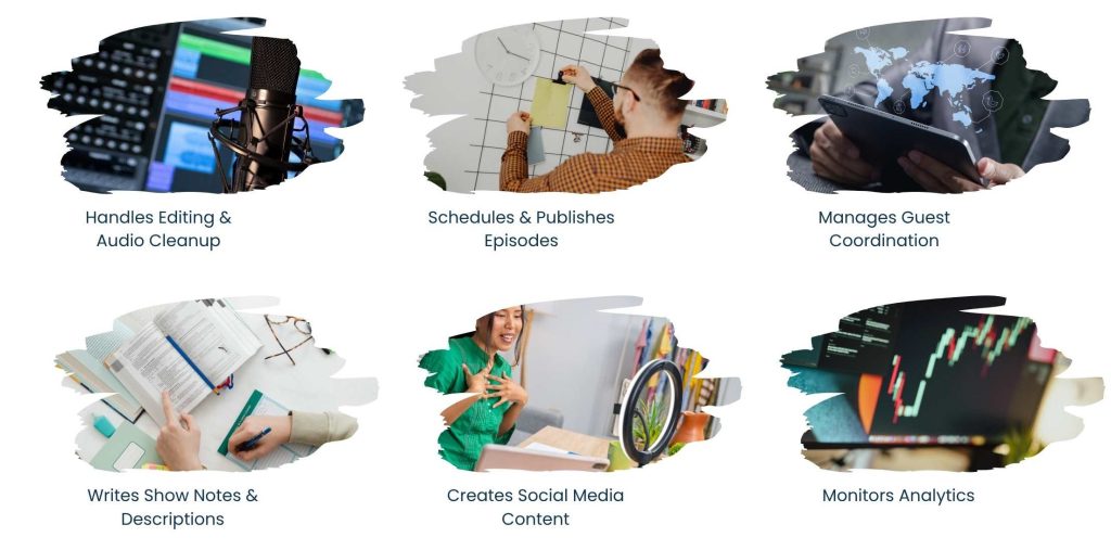 Podcast Management Virtual Assistant: Simplify Production and Grow Your Audience - Every Podcaster Should Have One Of These…