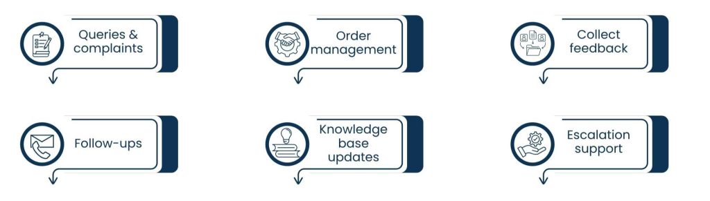 Primary Tasks of a Customer Care VA